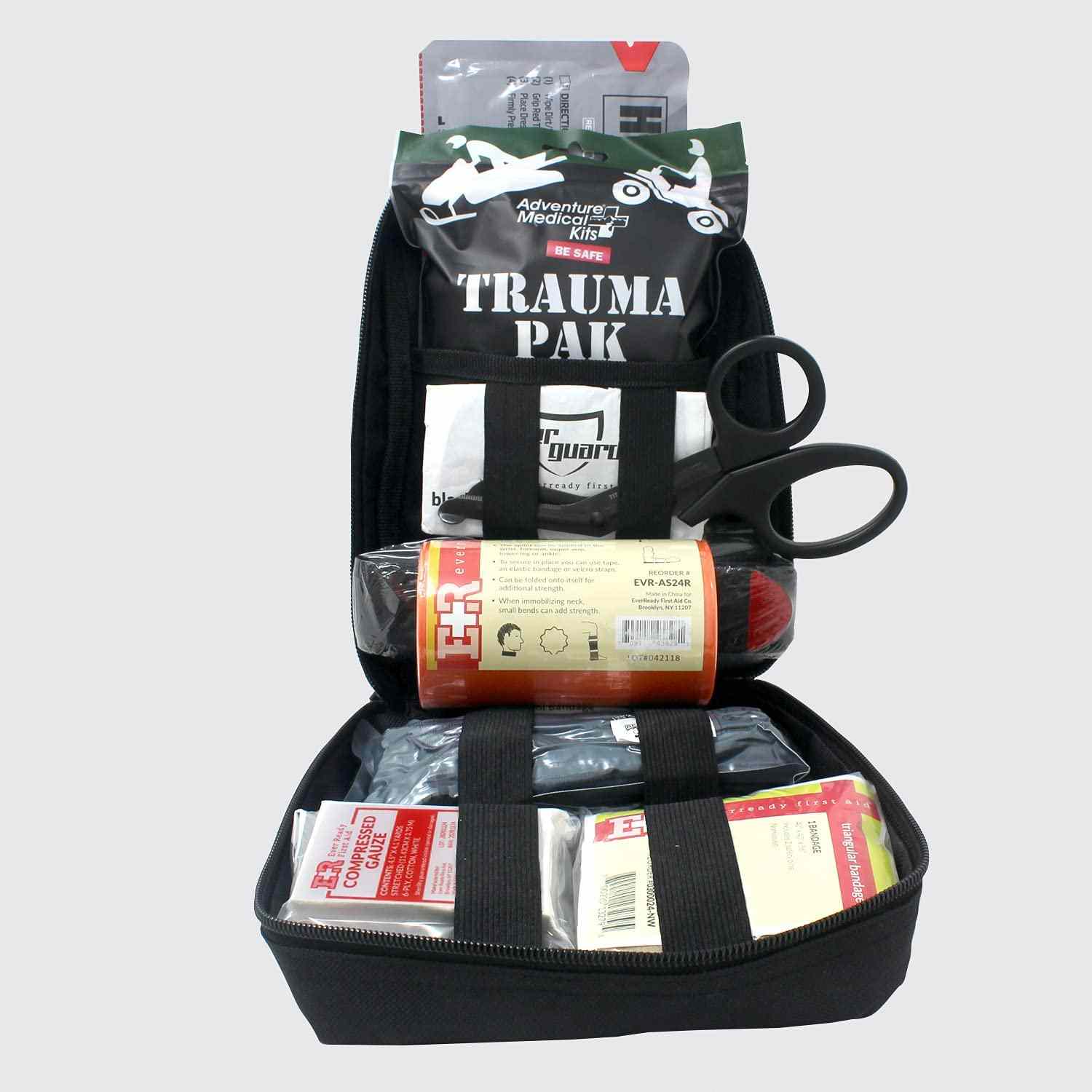 Bolsa negra para kit de emergencia