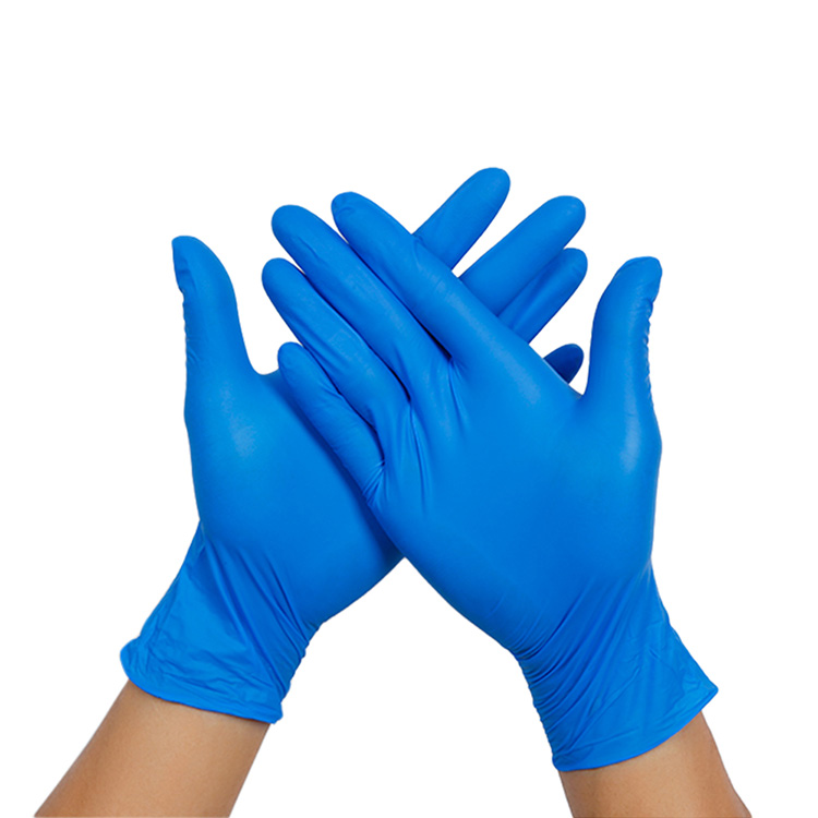 Guantes de nitrilo médicos desechables