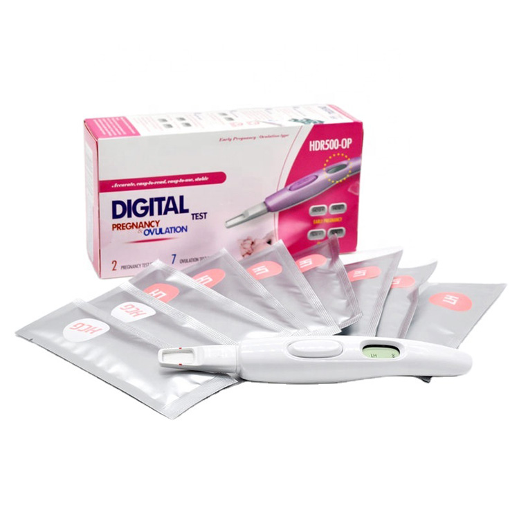 Prueba de embarazo digital Hcg de uso doméstico femenino