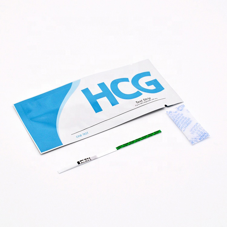 Suministros médicos generales Kit de prueba rápida de Hcg de embarazo en orina