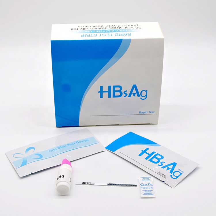 Kit de tira de prueba rápida de antígeno Hbsag de hepatitis B