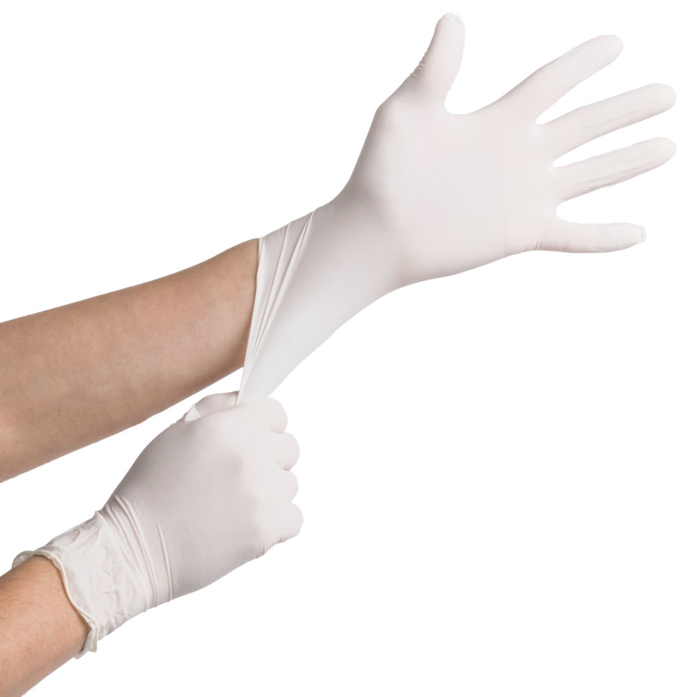 Guantes de látex médicos