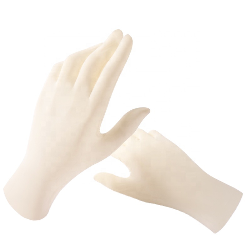 Guantes de goma médicos